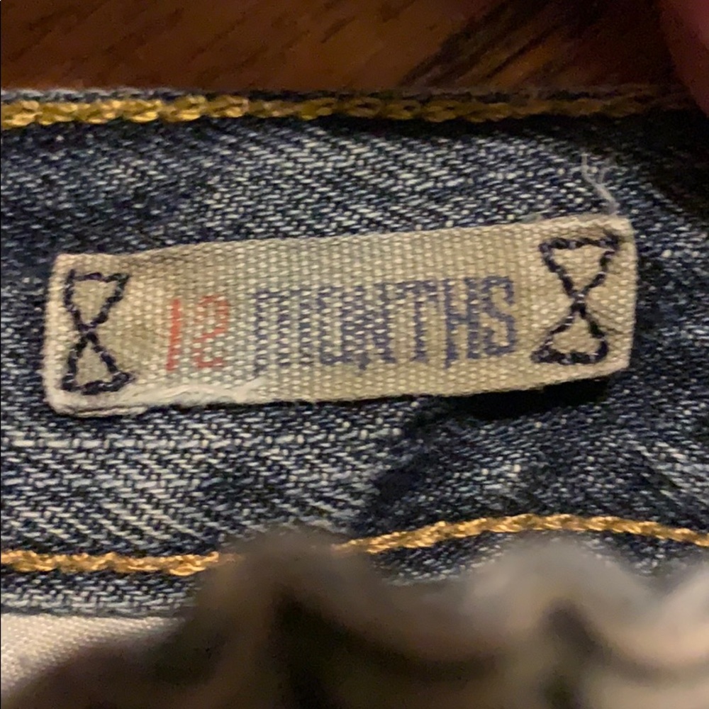 Polo Ralph Lauren Blue Jeans Size 12 Months - Picture 3 of 3